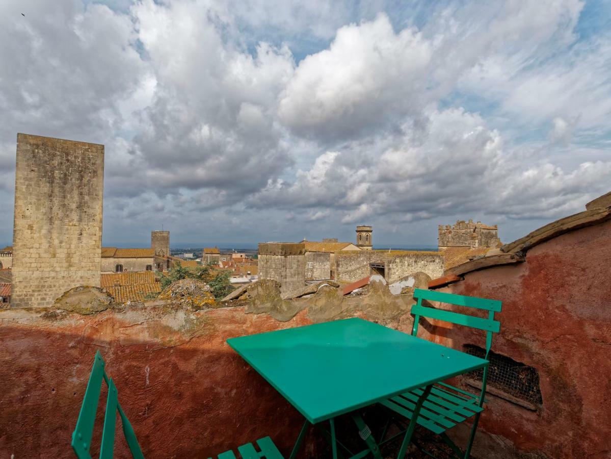 L'Arrocco - La Torre Col Mare Sul Tetto Daire Tarquinia Dış mekan fotoğraf